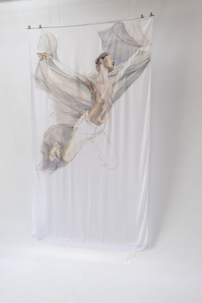 When our feet no longer carry us, we will grow wings - a Sculpture & Installation Artowrk by Crawford Cabral Maria Teresa